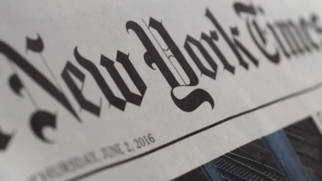 New York Times logo